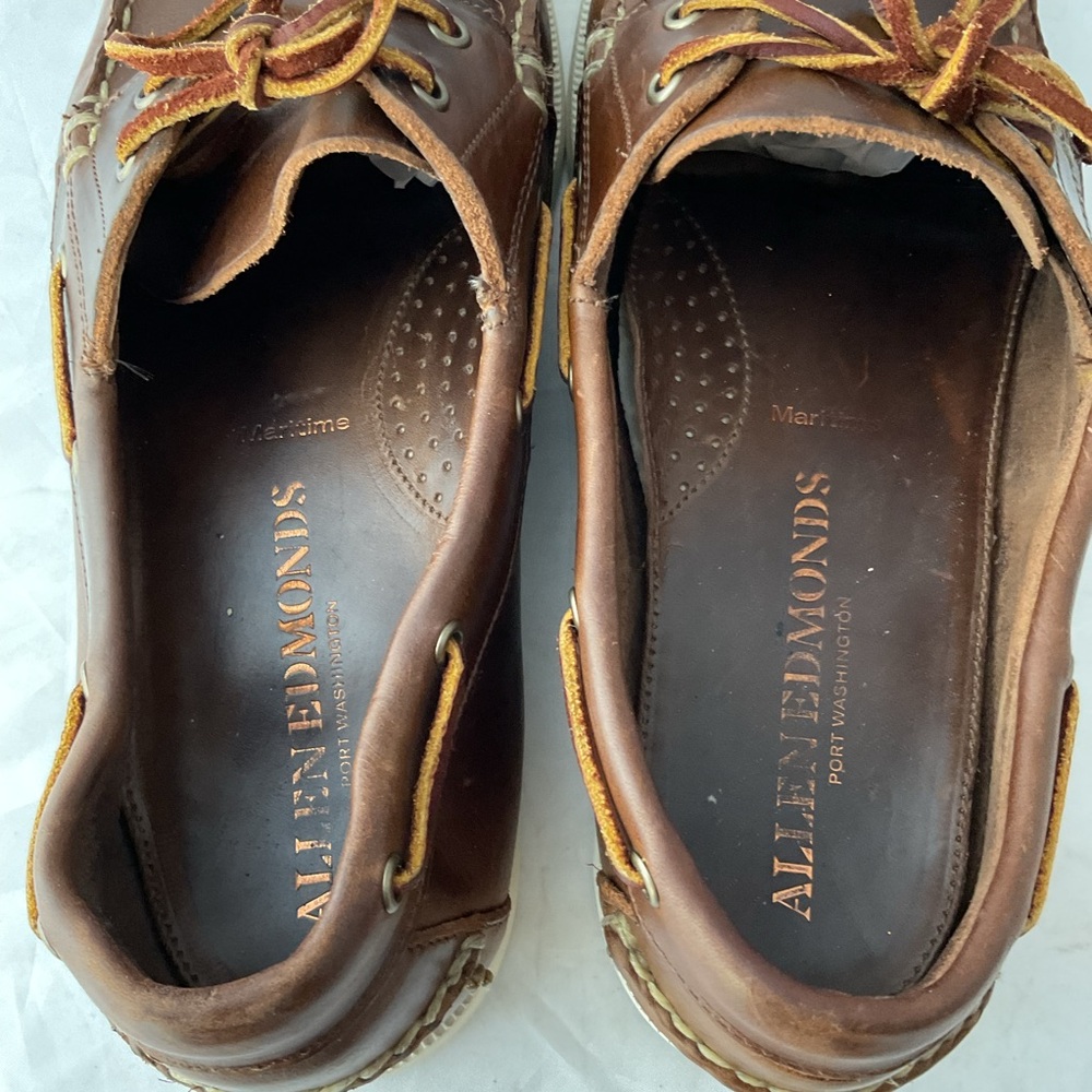 Allen Edmonds 11260 Maritime Casual Boat Shoes Men’s Size 11.5 D - Picture 7 of 10